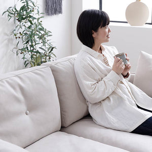 ボレアス 2.5人掛けソファ 幅180cm #プラチナグレー