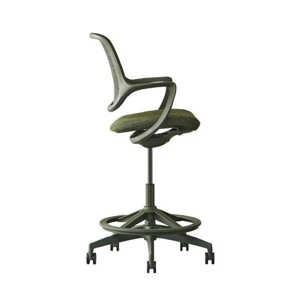 ケイラ カウンター オフィスチェア #ブラック