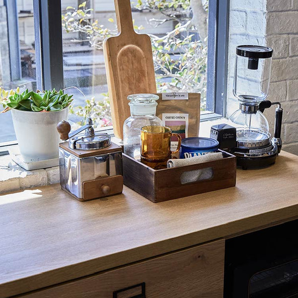 カウンタートップはメラミンを使用。傷に強く、耐熱・耐水性に優れています。 #Default Title