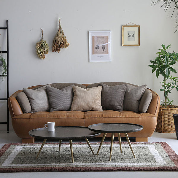 オピアムソファ 3人掛け SLTオーカーブラウン #SLTオーカーBR