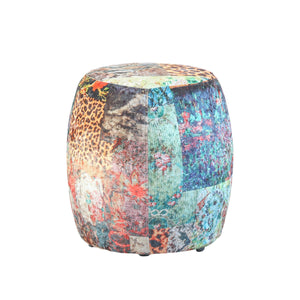 【限定】ミーティア スツール #取手無 花柄【限定】