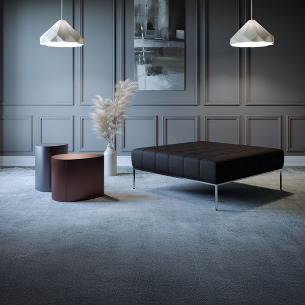 ルリジア　オットマン #LT01 キャメル（レザーテックス アニリン）