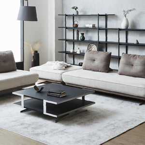 アルフレード　センターテーブル　ブラック #Default Title