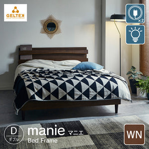 マニエⅣ ベッドフレーム シングル レッグタイプ スノコ仕様 #ダブル #レッグ #スノコ