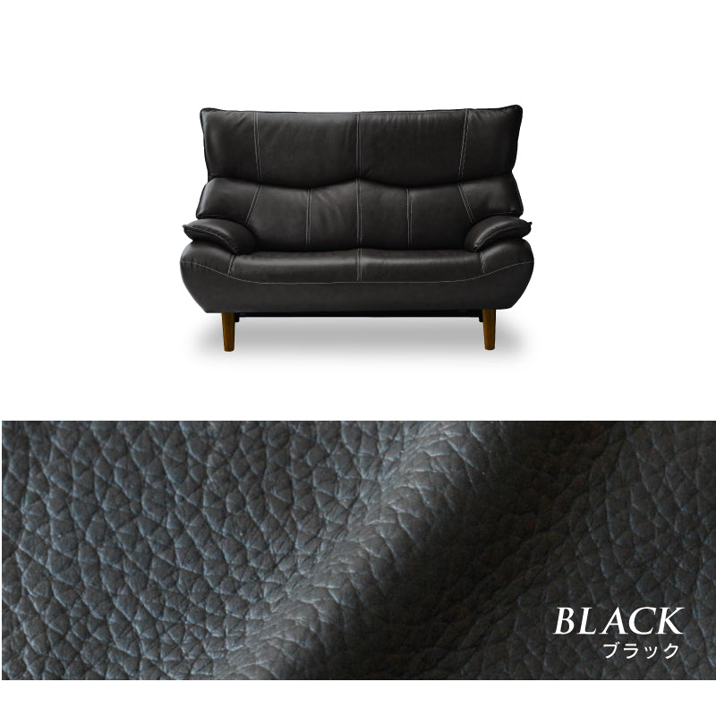 マリアン 2人掛けソファ 幅159cm 本革 合成皮革