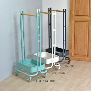 ROSSINI キッズハンガー ラック 子供用 キャスター付き rohr-45 #グレー