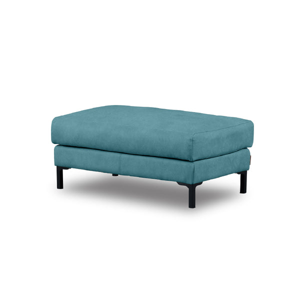 アデルーナ　オットマン #PLT101 ブルースター（プライムレザーテックス）