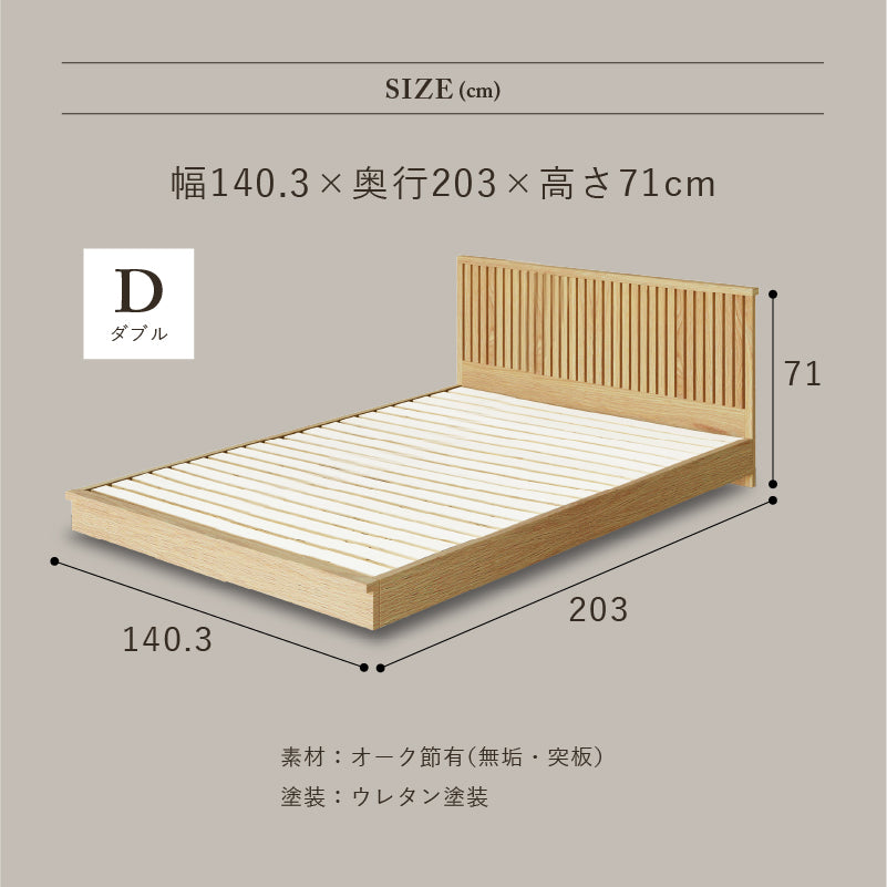 ベッドフレーム 75cafe シングル] 収納付き ステージベッド 宮付き 2口USB コンセント ベッド