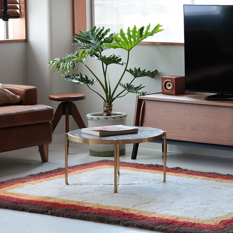 マーブルリビングテーブル