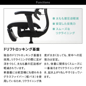 エルゴヒューマン SE オフィスチェア 高級 国内300台限定 専用メッシュ採用 特別仕様モデル #Default Title