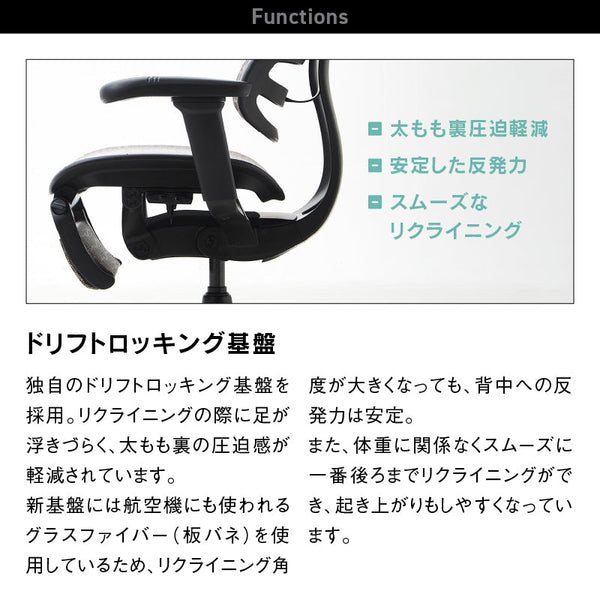 エルゴヒューマン SE オフィスチェア 高級 国内300台限定 専用メッシュ採用 特別仕様モデル #Default Title