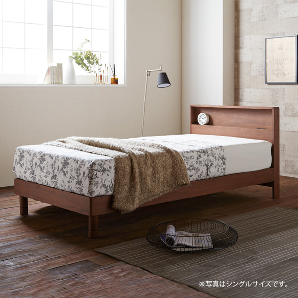 モデスト ベッドフレーム #オークナチュラル #セミダブル