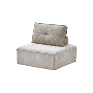 ベリティ 1.5人掛けソファ #アイボリー/ベージュ