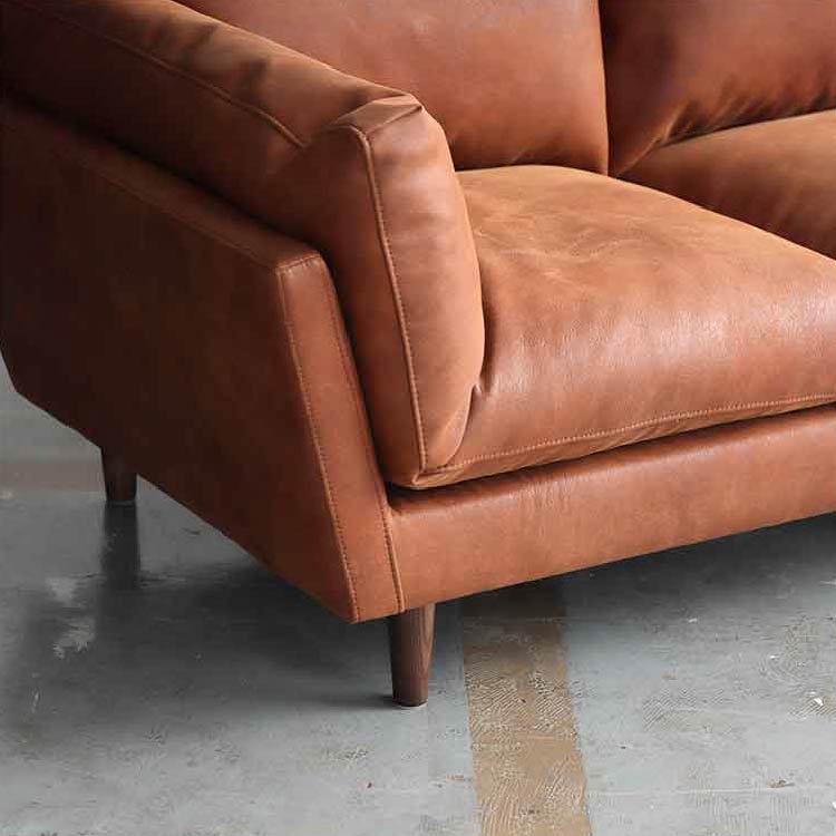 リーケ 3人掛けソファ スーパーレザーテックス