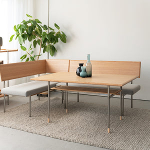 キスト 肘無ベンチ #オーク #肘無