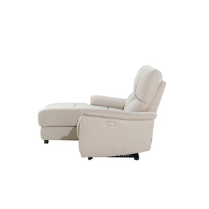 側面 #LT03 チャコールブラック（レザーテックス アニリン） #右カウチ