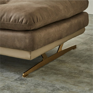 華やかで温かみのあるシャンパンゴールド。アクセントとしても最適で、輝きが優雅な雰囲気を演出します。 #PLT112 ヨーロピアングレー×FLT06 トープベージュ #シルバーヘアライン