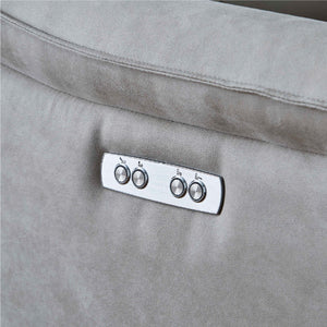 リクライニング用のスイッチは楽に手が届く側面についており操作も簡単です #LT01 キャメル（レザーテックス アニリン）