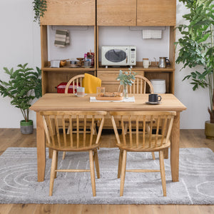 ※チェアはロメリア・マーガレットを使用しています。 #135cm #ナチュラル脚