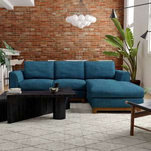 フルカバーリング仕様のファブリックカウチソファ。 #A43 オリーブ（ファブリックAランク）