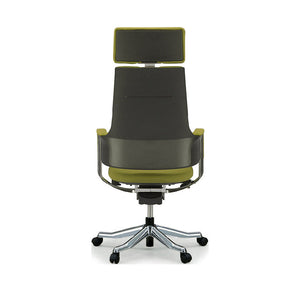 デルフィ オフィスチェア #オリーブ #ハイバック