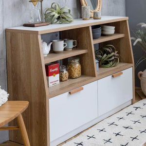 メルク シェルフ #ホワイト #幅120cm