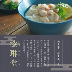 ◆ 漆器ギフト 2点セット 越前漆器 食洗器対応 ギフトブックス入 平皿 深皿 漆琳堂 #Aセット