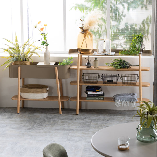 アスピ プランター #グレー #幅90cm×2段