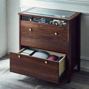 コーニス コレクションチェスト 幅100cm ロータイプ #ウォールナット