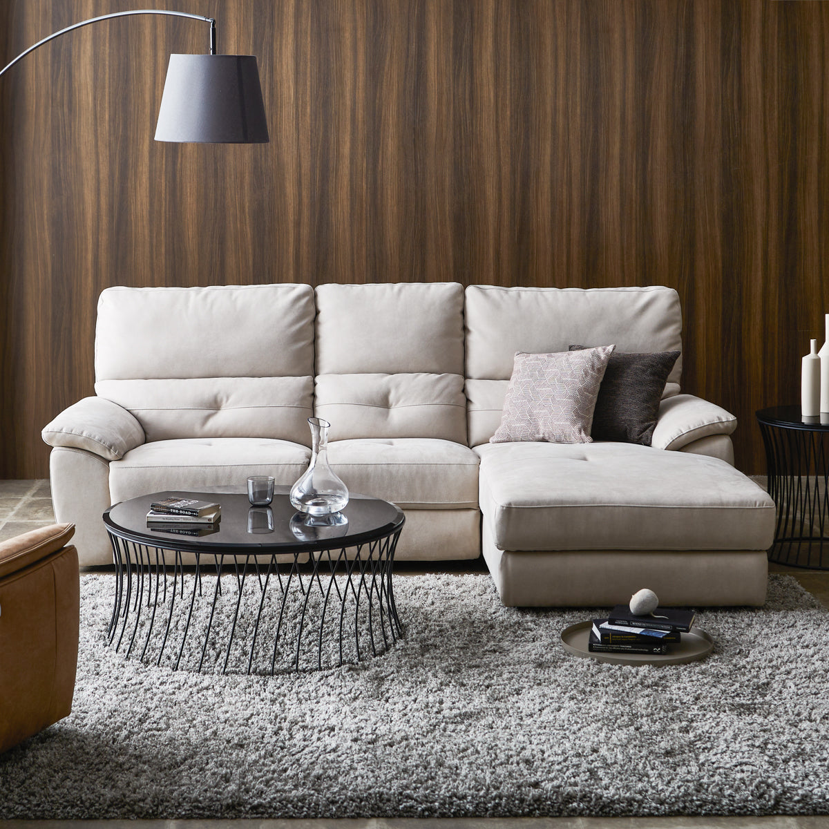 ドラゴ 左スモールカウチソファ 幅219cm ｜関家具公式通販サイト 関家具