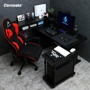 Contieaks CTG- 昇降式 ゲーミングデスク 幅120cm #ブラック