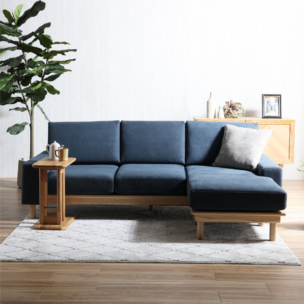 TMS　カウチソファ　レザーテックス　関家具　【展示品】 コパンⅡ CopainsⅡ カウチソファ （レザーテックス） | 家具