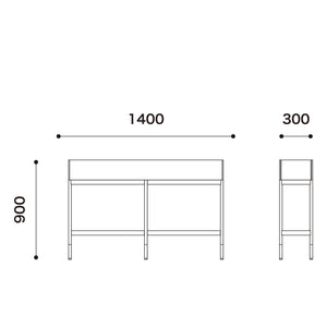 リベット プランターシェルフ #ウォールナット