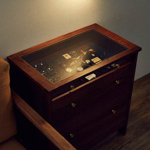 コーニス コレクションチェスト 幅70cm ロータイプ #ウォールナット