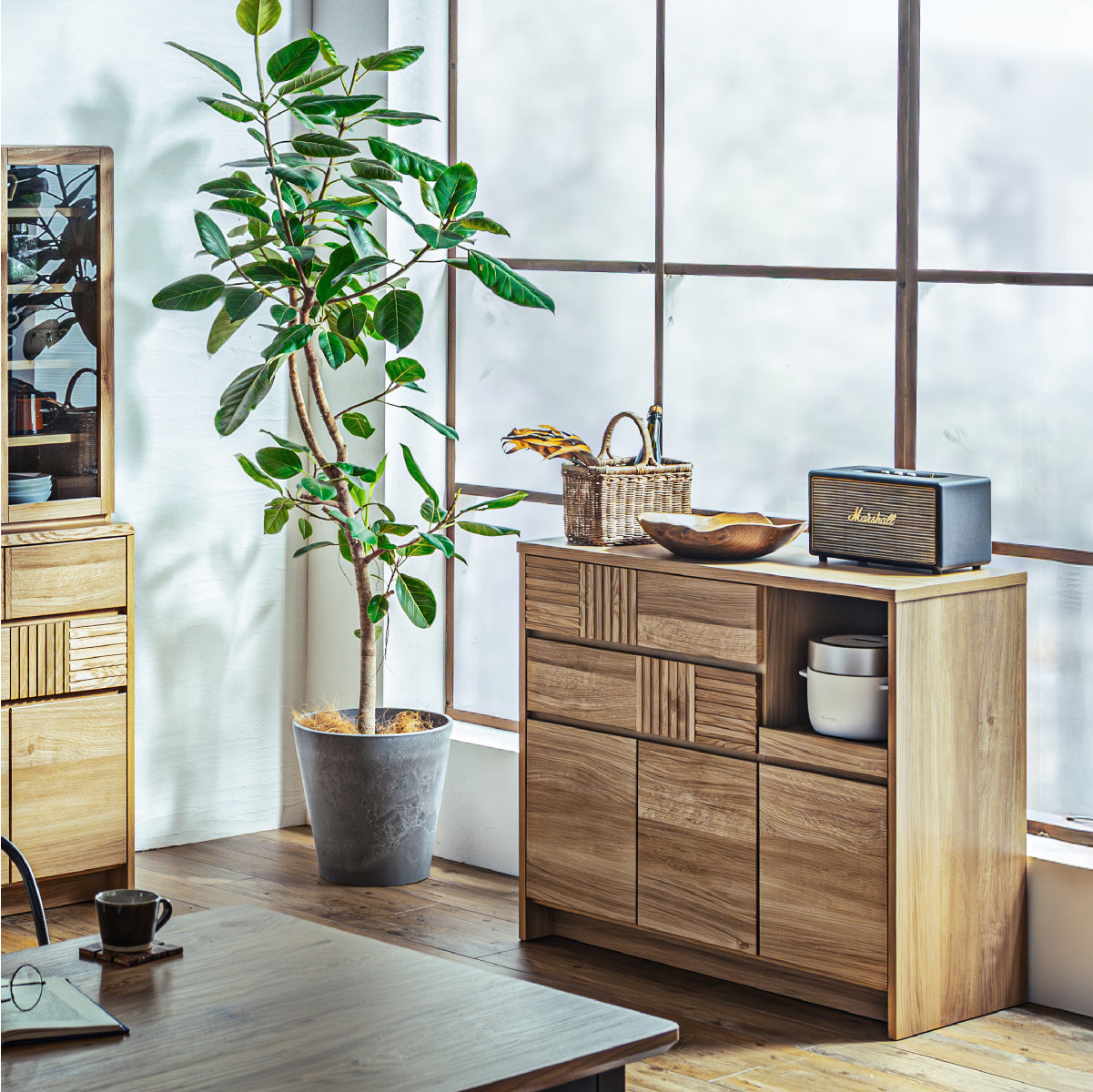 セルナ 幅105cm 国産キッチンカウンター｜家具・インテリア通販の関