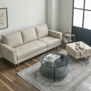 画像はPLT111プラチナグレー色です。 #PLT111 プラチナグレー（プライムレザーテックス）