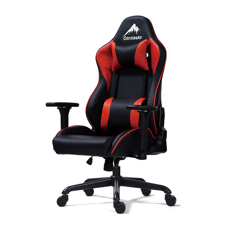 アイガー EVO ゲーミングチェア 4Dアームレスト リクライニング 175度 レッド