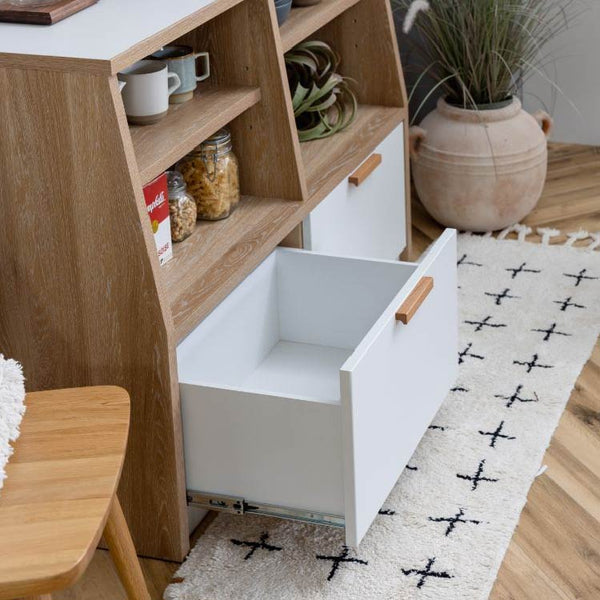 メルク シェルフ #ホワイト #幅120cm