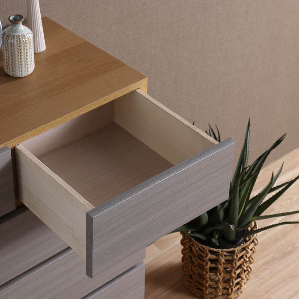 ダンク チェスト #ウォールナット #幅80cm‐5段