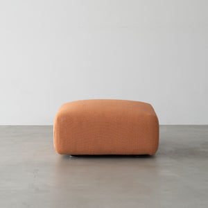 ミウム ソファ オットマン #オレンジ