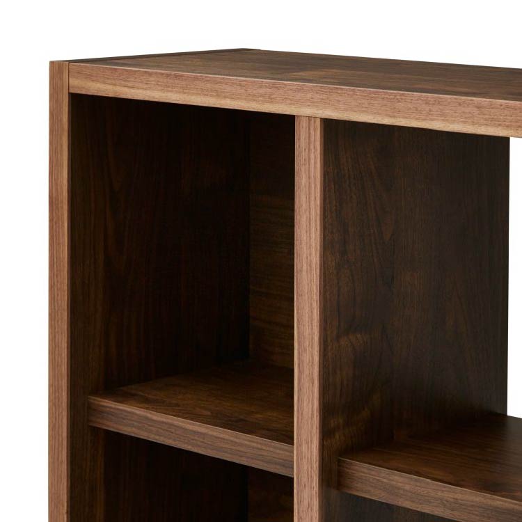大川家具　関家具　棚　ルドルフ　シェルフ　ウォールナット　完成品　美品　日本製 大川家具 関家具 棚 ルドルフ シェルフ ウォールナット 完成品 美品 日本製