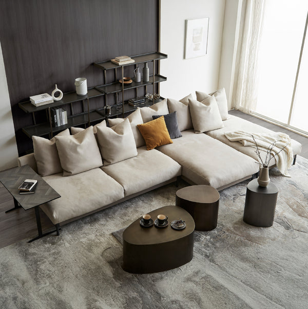 3P／シェーズ×2 #PLT111 プラチナグレー（プライムレザーテックス）