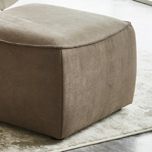 張地は当社オリジナルのレザーテックスシリーズ生地を採用。心地のよい肌触りと上品な質感が特徴です。 #LT03 チャコールブラック（レザーテックス アニリン）