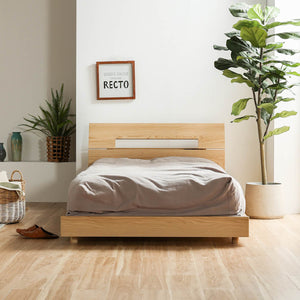 オセロット ベッドフレーム #ナチュラル #シングル