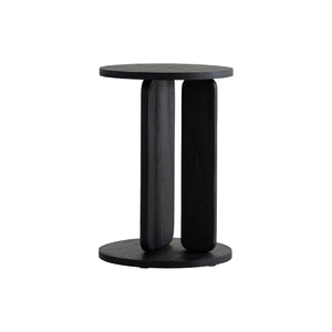 ミロウ サイドテーブル #チークブラック