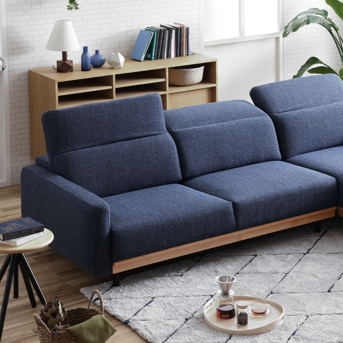 バレンナ 左スモールカウチソファ 幅241cm ｜ 関家具公式通販サイト