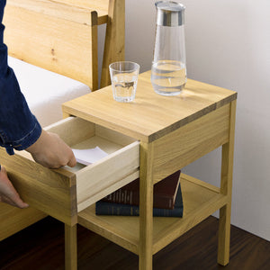 カスト ナイトテーブル #ナチュラル