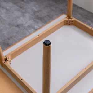 エルナ ダイニングテーブル #ホワイト #幅110cm