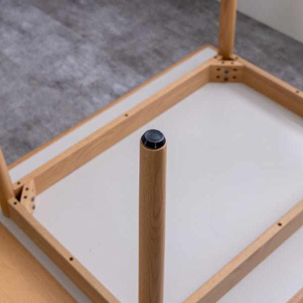 エルナ ダイニングテーブル #ホワイト #幅110cm