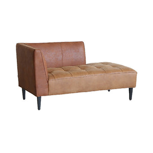 トリムソファ 2人掛け右肘 #ブラウン